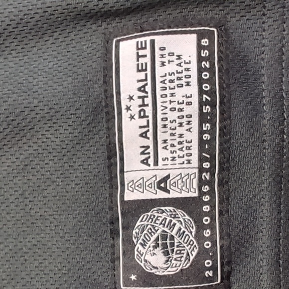 NWT Alphalete Men's Varsity Basketball Tank Top Jersey Size 3XL - Picture 9 of 10